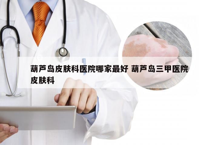 葫芦岛皮肤科医院哪家最好 葫芦岛三甲医院皮肤科